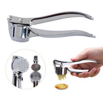Load image into Gallery viewer, Garlic Press Crusher Mincer Kitchen Stainless Steel Garlic Smasher Squeezer Manual Press Grinding Tool Kitchen Accessories
