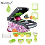 Load image into Gallery viewer, 14/16 in 1 Multifunctional Vegetable Chopper Onion Chopper Handle Food Grate Food Chopper Kitchen Vegetable Slicer Dicer Cut
