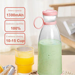 Load image into Gallery viewer, Electric Juicer Blender Rechargeable Mixers Fresh Fruit Juicers  Portable Juice Bottle
