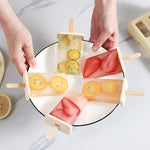 Load image into Gallery viewer, Ice Cream Popsicle Mold DIY Ice Cream Machine Homemade Ice Box with Plastic Stick Ice-lolly Mold Ice Cube Tray Kitchen Gadgets
