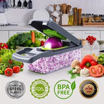 Load image into Gallery viewer, 14/16 in 1 Multifunctional Vegetable Chopper Onion Chopper Handle Food Grate Food Chopper Kitchen Vegetable Slicer Dicer Cut
