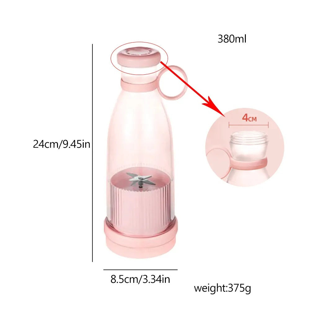 Electric Juicer Blender Rechargeable Mixers Fresh Fruit Juicers  Portable Juice Bottle