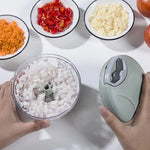 Load image into Gallery viewer, 500/900ML Manual Meat Mincer Garlic Chopper Rotate Garlic Press Crusher Vegetable Onion Cutter Kitchen Cooking Accessories
