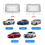 Load image into Gallery viewer, Car Sunshade Umbrella For Auto Shading Car Sun Shade Protector Parasol Summer Sun Interior Windshield Protection Accessories
