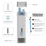 Load image into Gallery viewer, 7-in-1 Computer Keyboard Cleaner Brush Kit Bluetooth Earphone Cleaning Pen For Airpods 3 Pro Headset Cleaning Tool Keycap Puller
