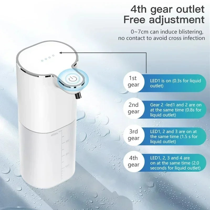 380ML Automatic Foam Soap P11 Dispenser Bathroom Smart Washing Hand Machine With USB Charging ABS Xiaomi Ecological Porduct